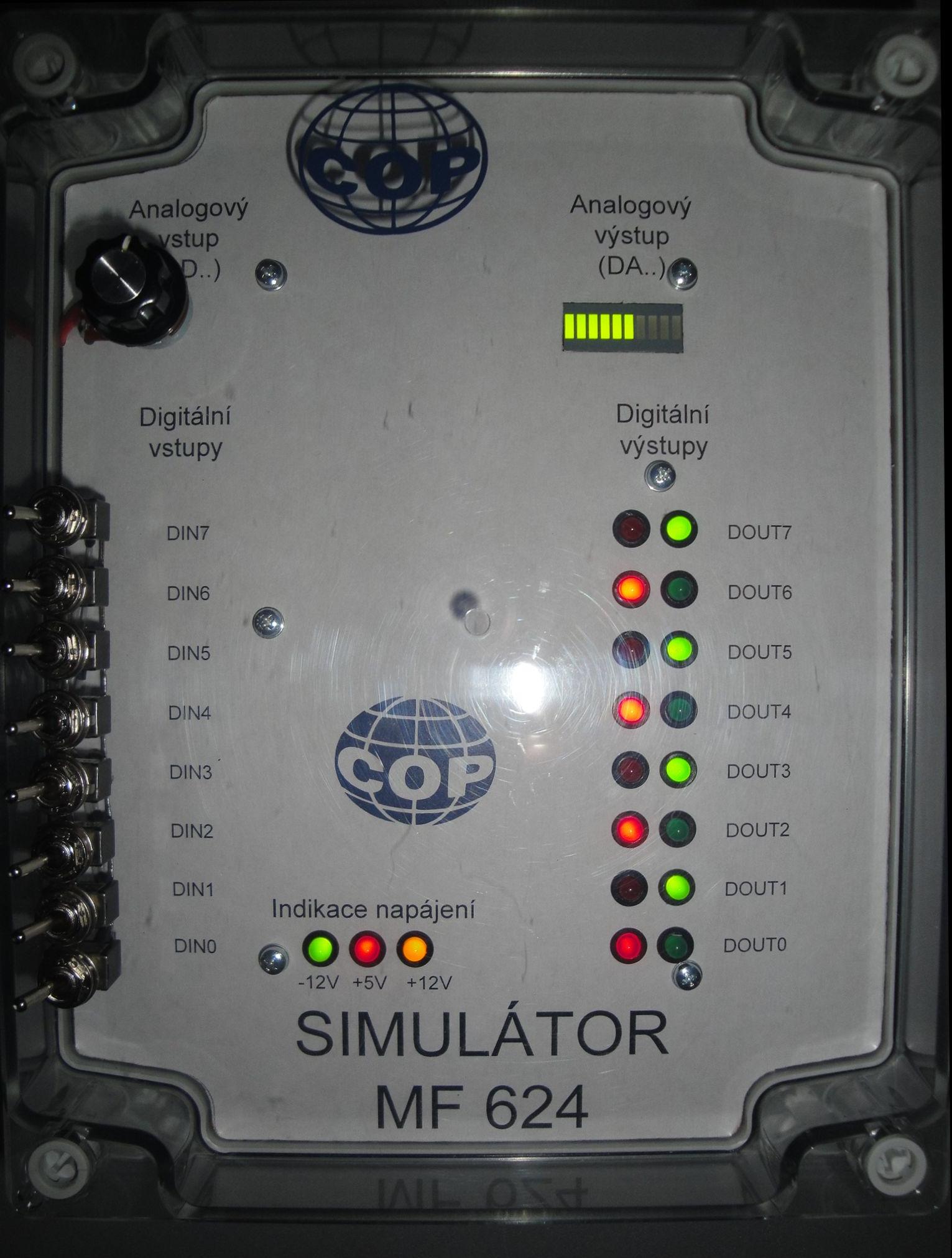 Simulátor MF 624