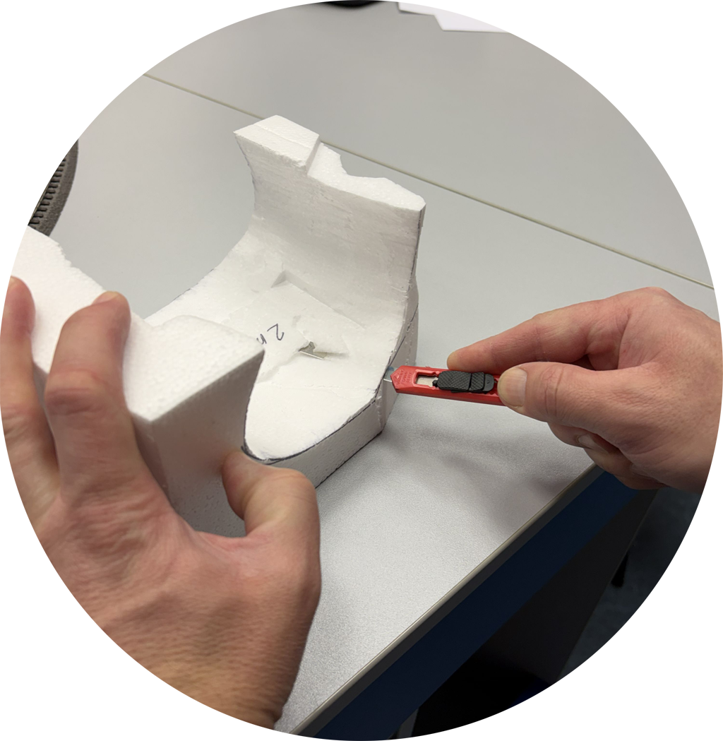 Druhá maketa tunelu