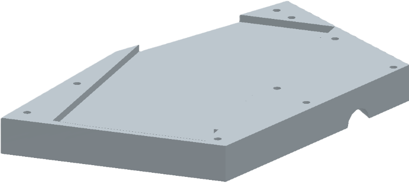 3D&nbsp;model poklopu tunelu
