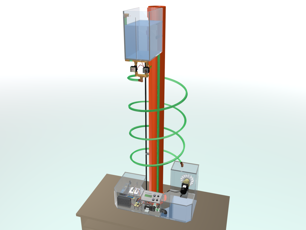 Model přečerpávací elektrárny - by Martin Blažek