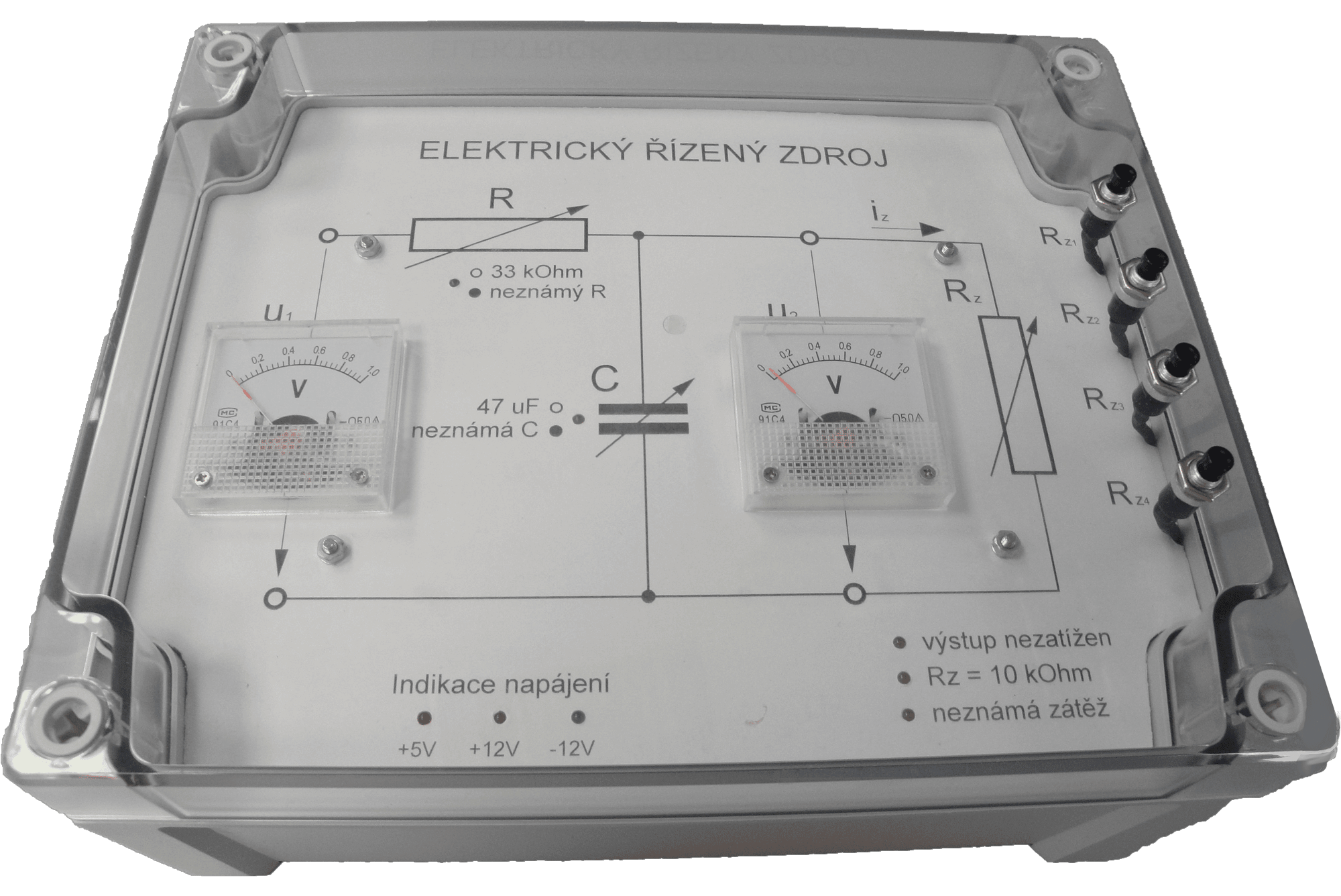 Model elektrického řízeného zdroje